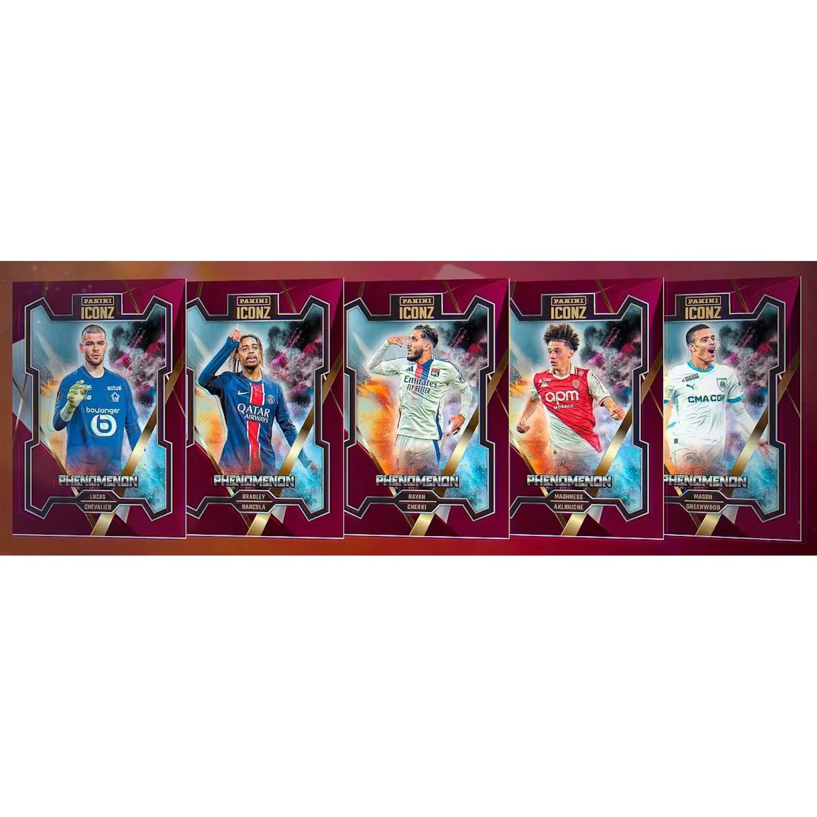 2024-25 Panini Iconz Ligue 1 Soccer Hobby 10-Box Case (Ships Sealed Only)