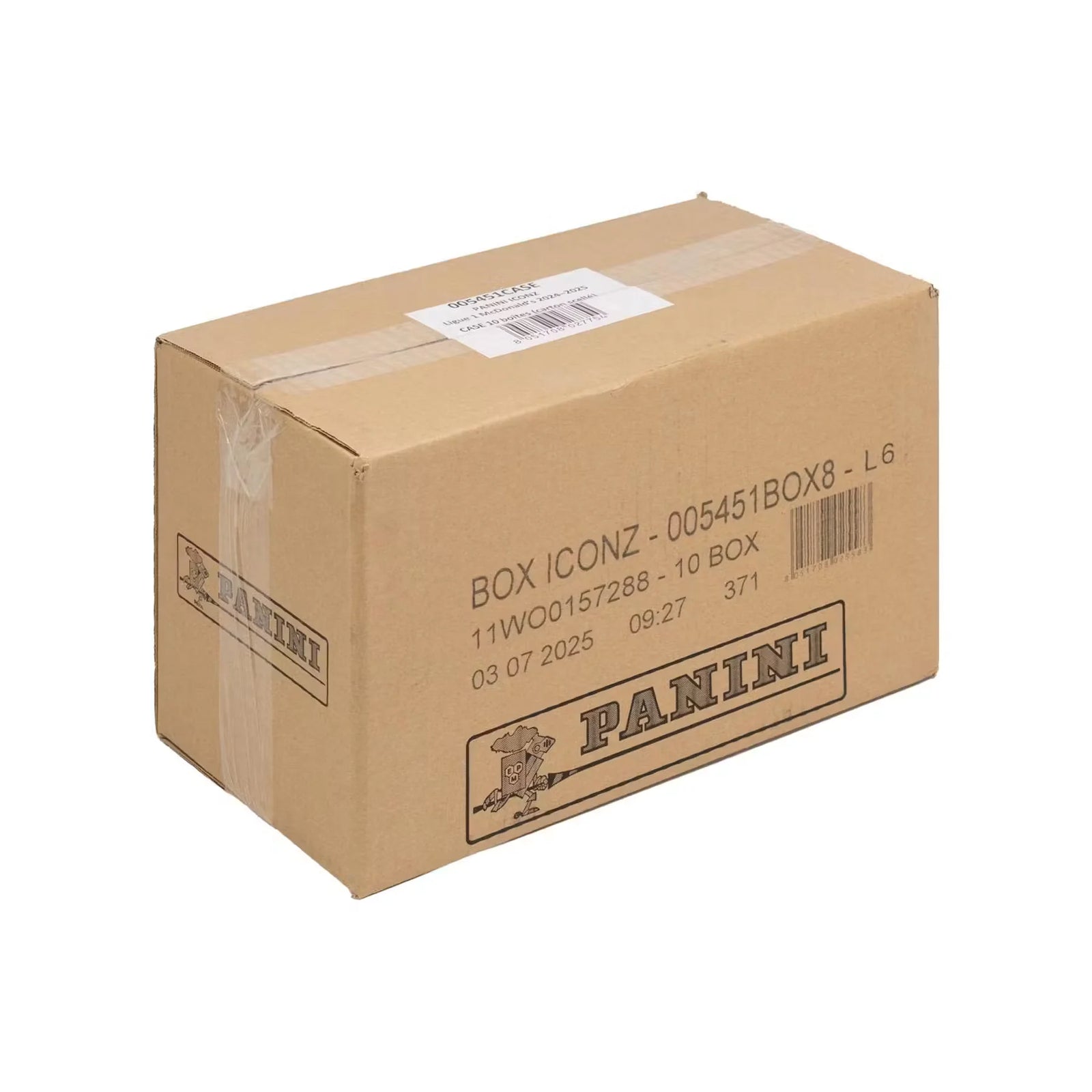 2024-25 Panini Iconz Ligue 1 Soccer Hobby 10-Box Case (Ships Sealed Only)