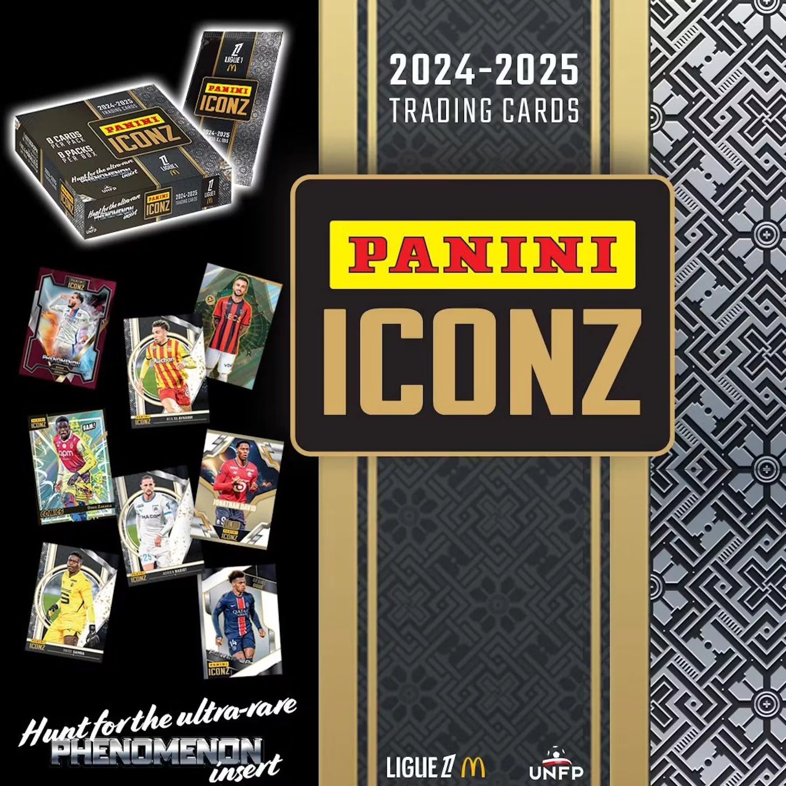 2024-25 Panini Iconz Ligue 1 Soccer Hobby 10-Box Case (Ships Sealed Only)