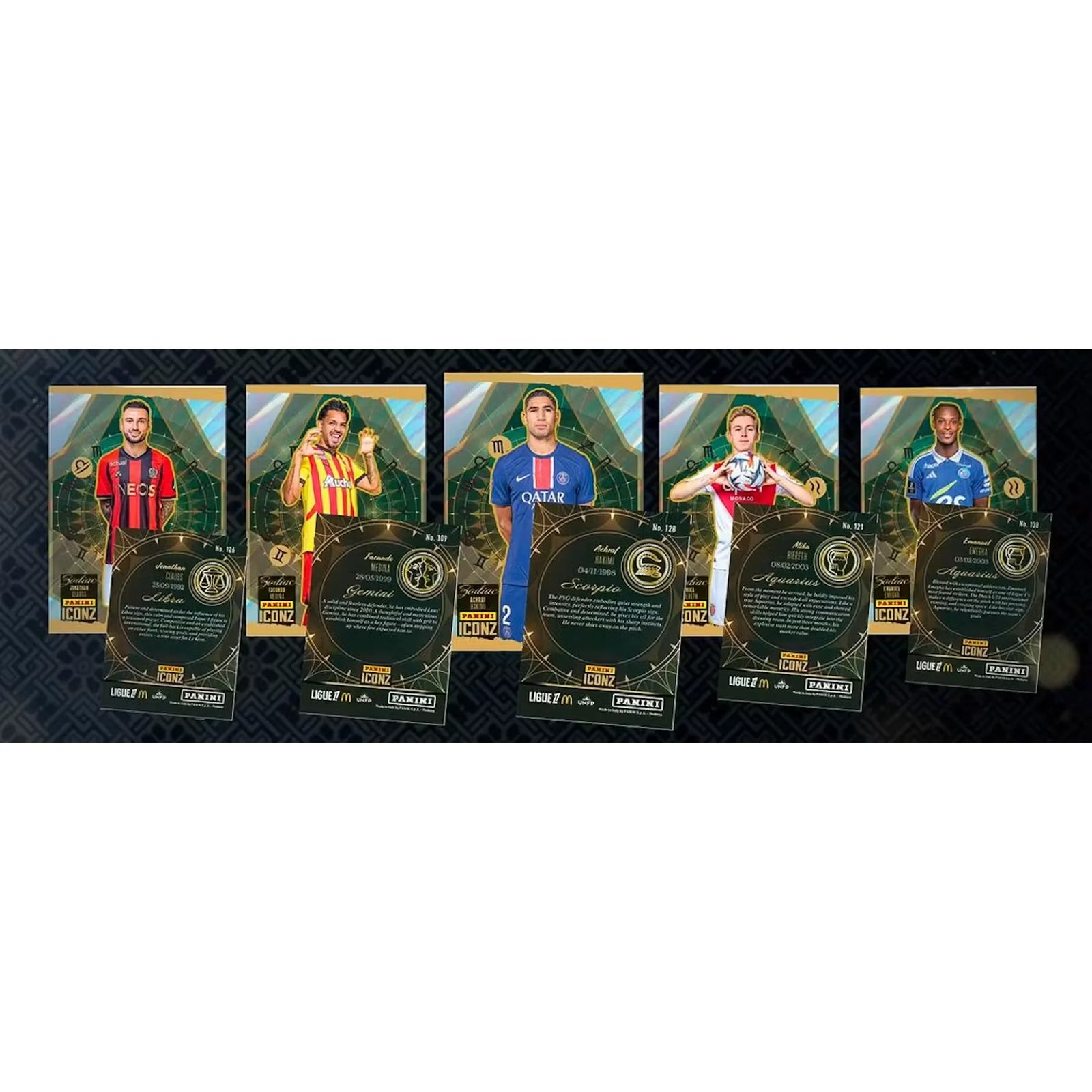 2024-25 Panini Iconz Ligue 1 Soccer Hobby 10-Box Case (Ships Sealed Only)