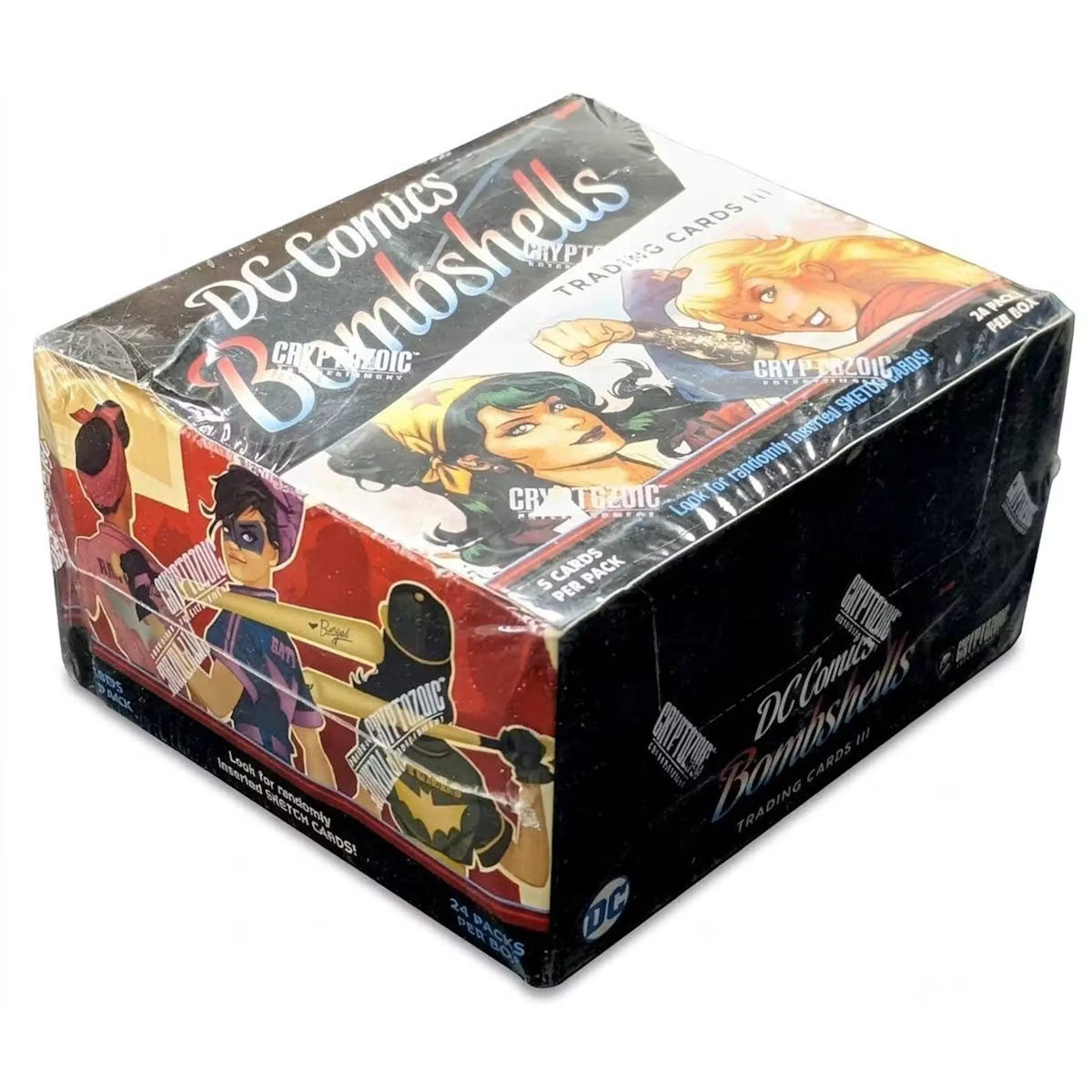 DC Comics Bombshells Series 3 Cards Box (2019 Cryptozoic) (Damaged) - D2 | P7815645