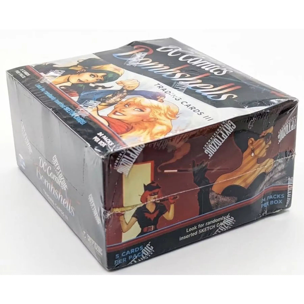 DC Comics Bombshells Series 3 Cards Box (2019 Cryptozoic) (Damaged) - D2 | P7815645