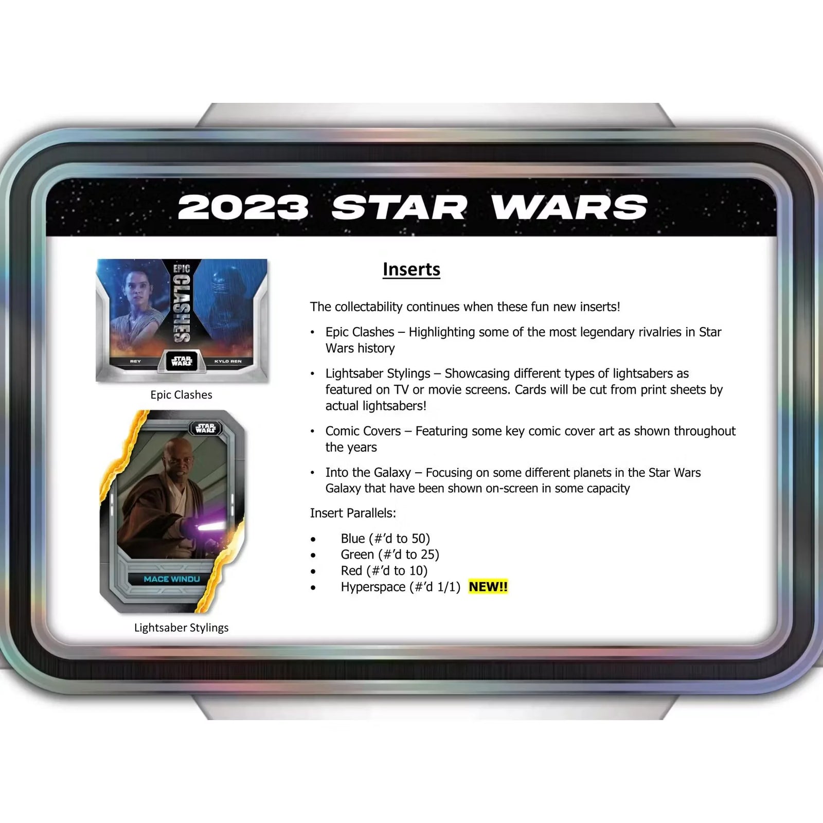 2023 Topps Star Wars Flagship Hobby Super Box | Damaged (Ships Sealed Only)