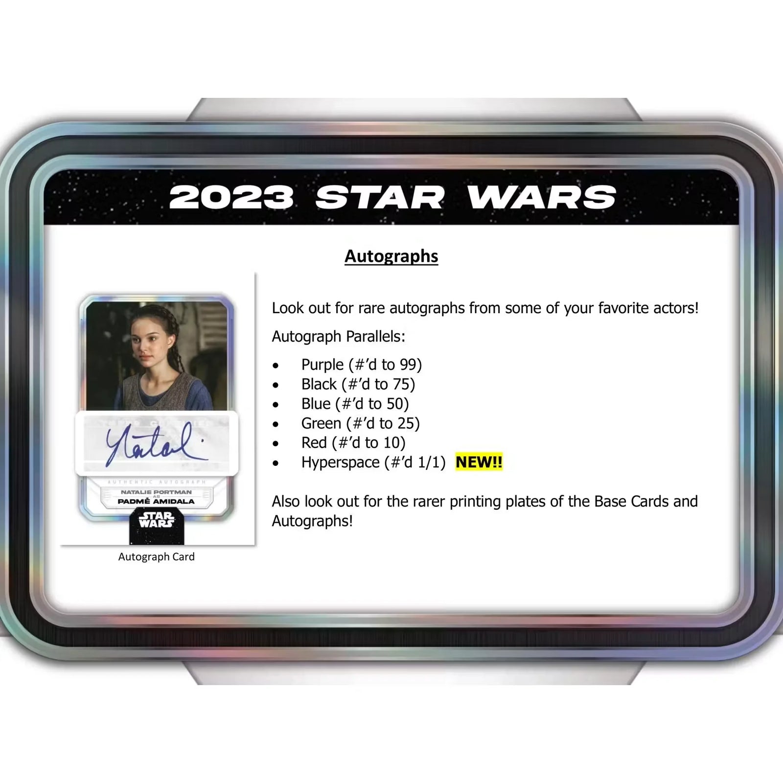 2023 Topps Star Wars Flagship Hobby Super Box | Damaged (Ships Sealed Only)