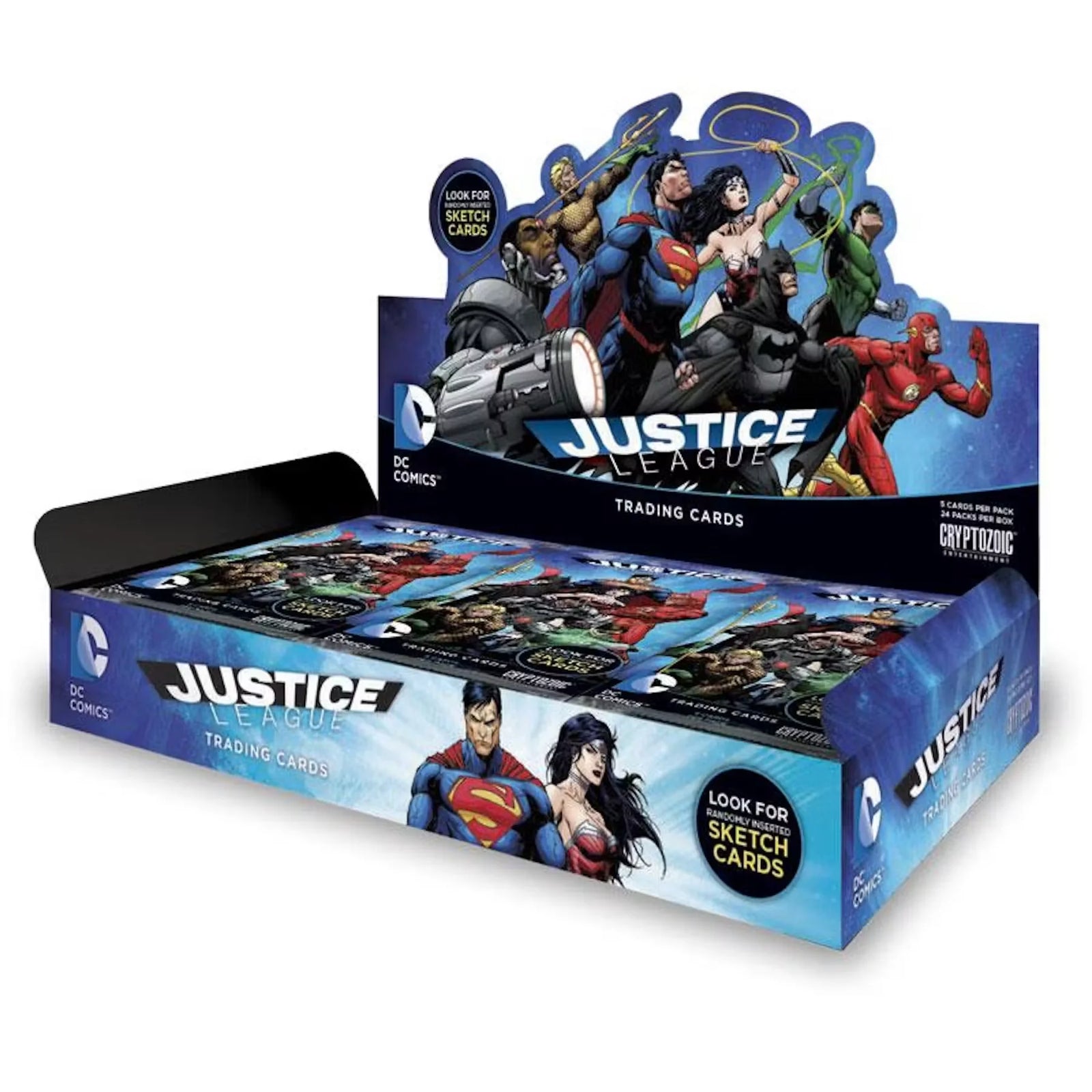 2016 Cryptozoic DC Comics Justice League Trading Cards Box (Ships Sealed Only)