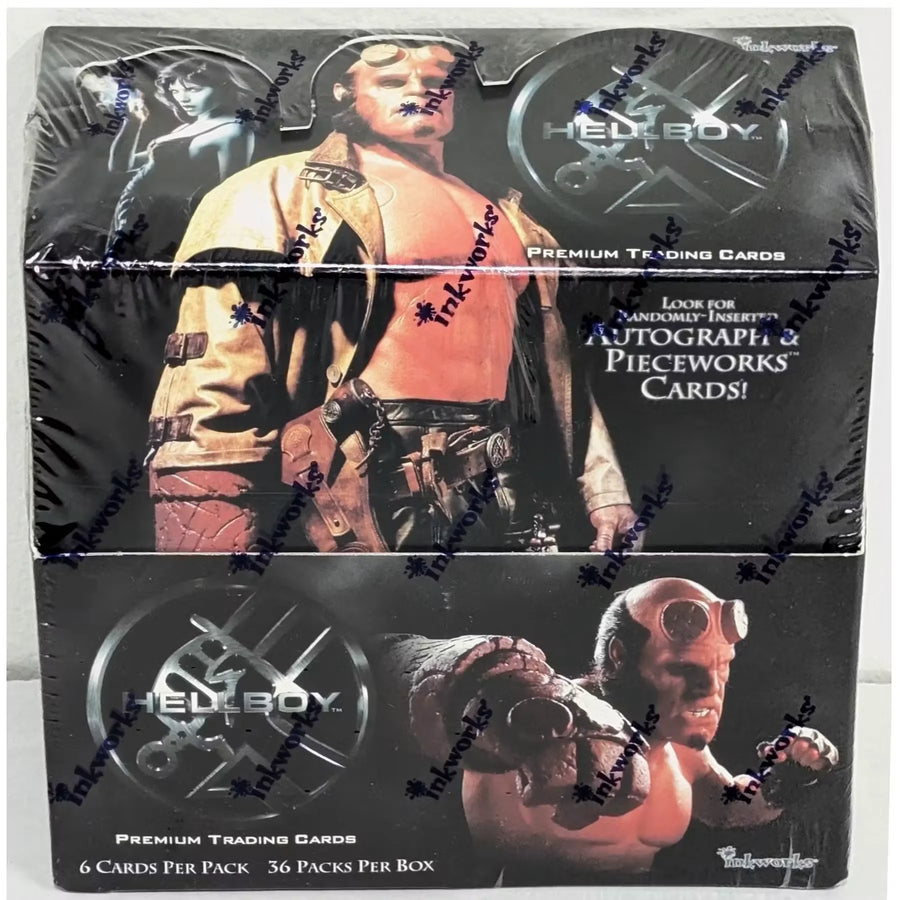 Hellboy The Movie Hobby Box | 2004 Inkworks with Autograph Cards