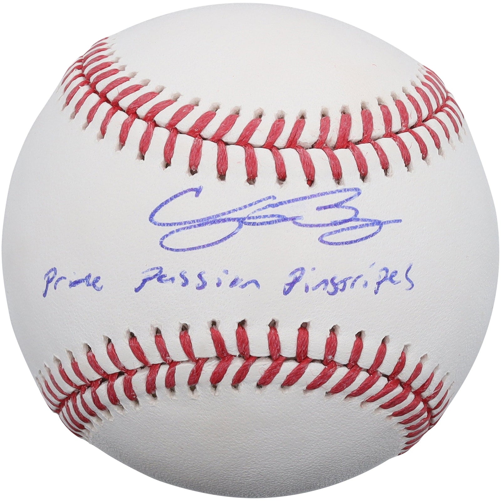 Cody Bellinger New York Yankees Autographed Fanatics Authentic Baseball with "Pride Passion Pinstripes" Inscription - The Ballers Bank