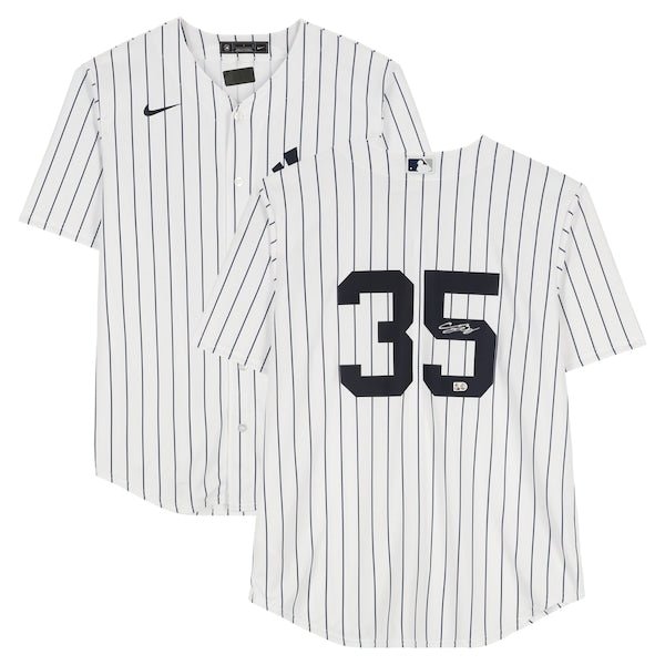 Cody Bellinger New York Yankees Autographed Fanatics Authentic White Nike Replica Jersey - The Ballers Bank