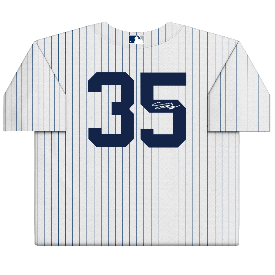 Cody Bellinger New York Yankees Autographed Fanatics Authentic White Nike Replica Jersey - The Ballers Bank
