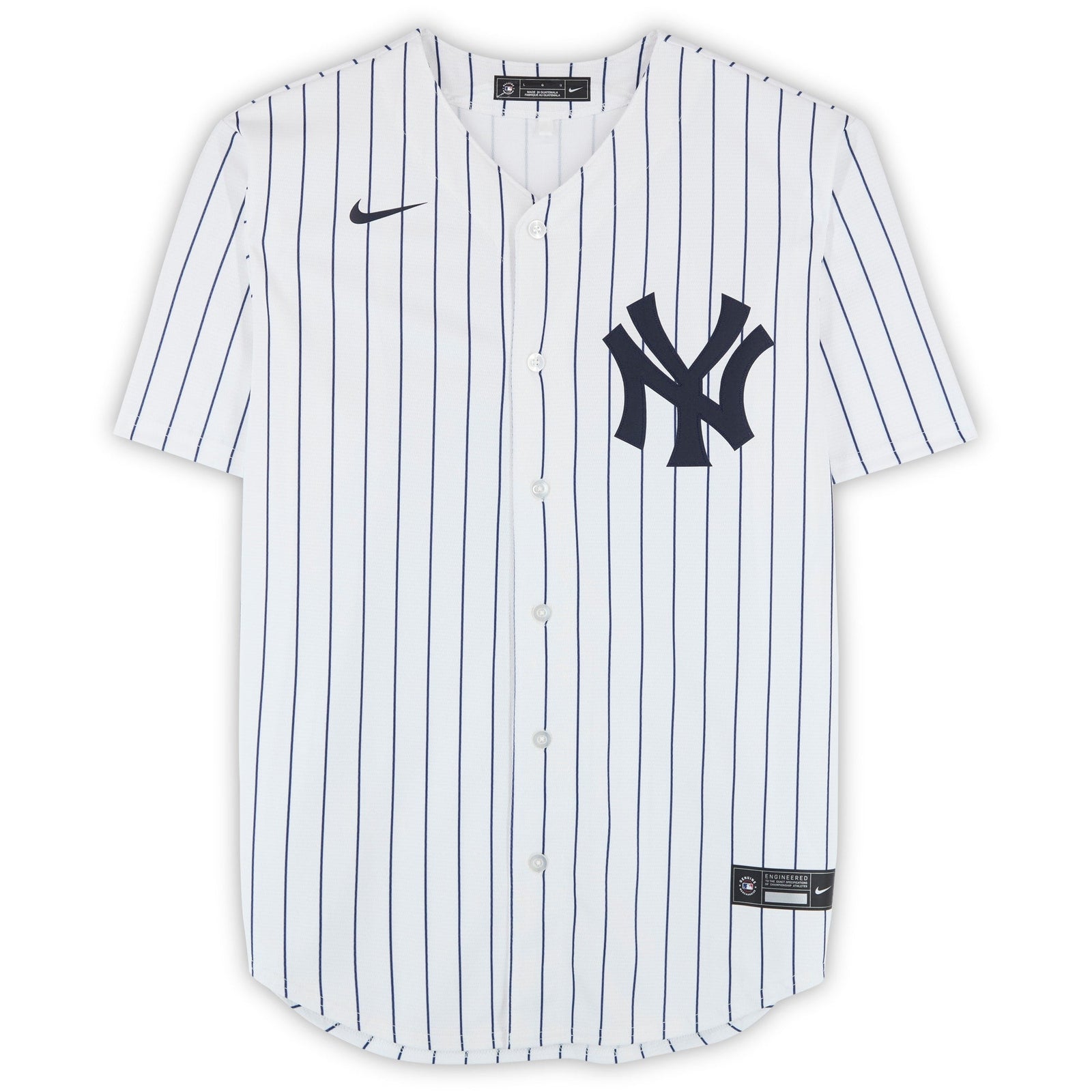 Cody Bellinger New York Yankees Fanatics Authentic White Nike Replica Jersey with "Go Yankees" Inscription - The Ballers Bank