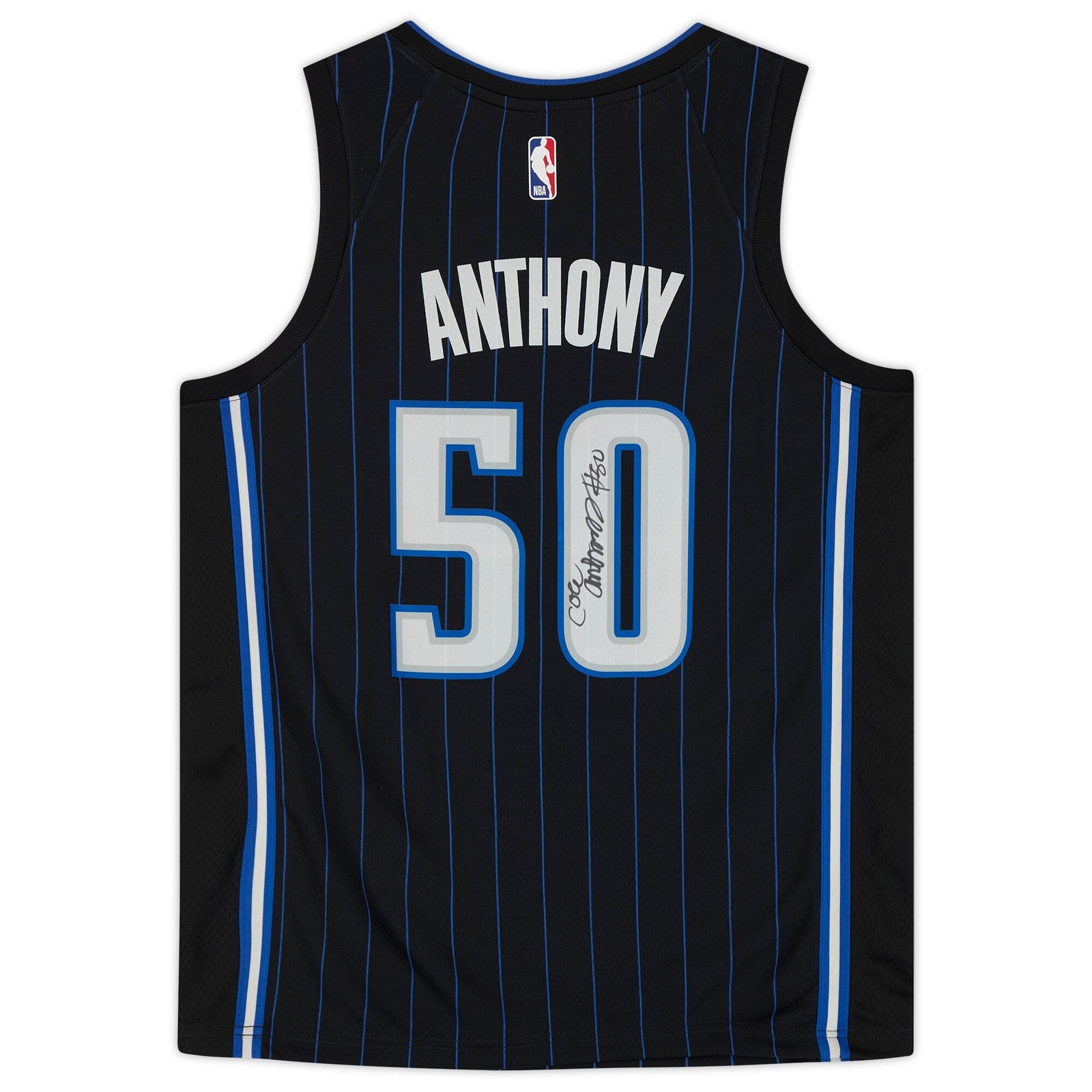 Cole Anthony Orlando Magic Autographed Nike 2020 - 21 Association Swingman Jersey - Black - The Ballers Bank