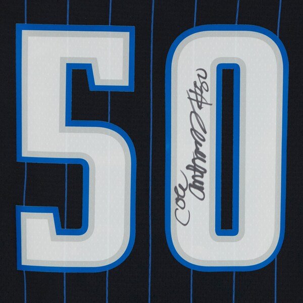 Cole Anthony Orlando Magic Autographed Nike 2020 - 21 Association Swingman Jersey - Black - The Ballers Bank