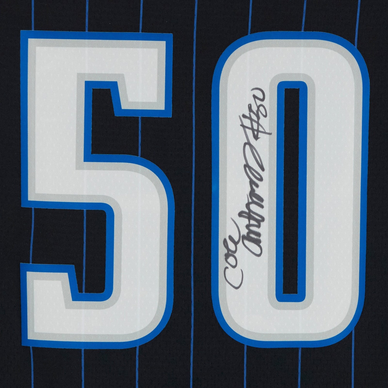 Cole Anthony Orlando Magic Autographed Nike 2020 - 21 Association Swingman Jersey - Black - The Ballers Bank