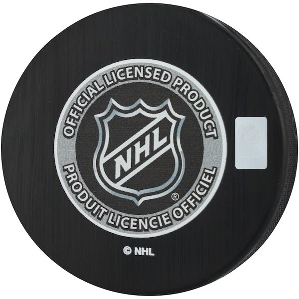 Connor Bedard Chicago Blackhawks Autographed Fanatics Authentic 2023 NHL Draft Hockey Puck - The Ballers Bank