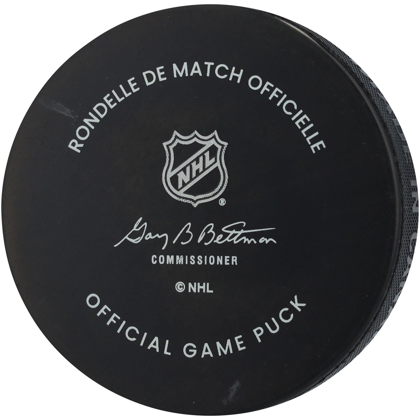 Connor Bedard Chicago Blackhawks Autographed Fanatics Authentic Official Game Puck with "2024 Calder" Inscription - The Ballers Bank