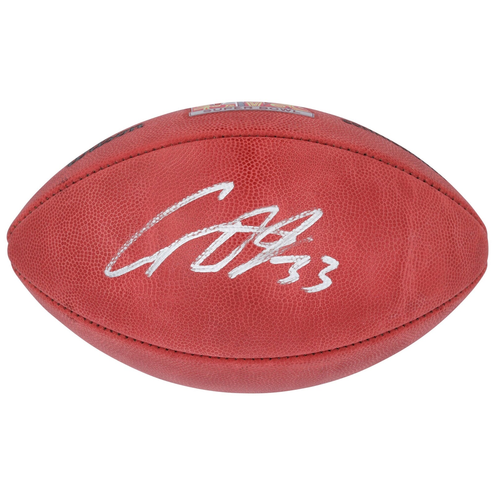 Cooper DeJean Philadelphia Eagles Autographed Fanatics Authentic Super Bowl LIX Wilson Duke Football - The Ballers Bank