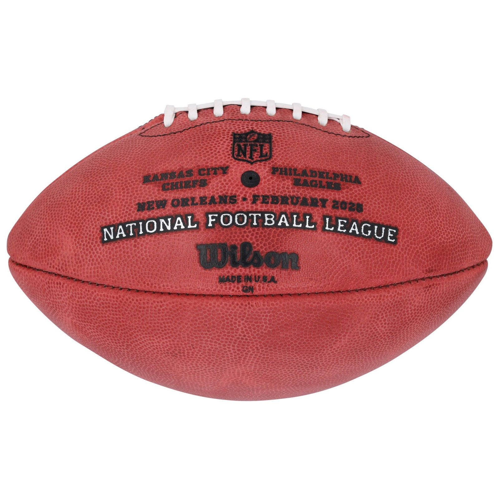 Cooper DeJean Philadelphia Eagles Autographed Fanatics Authentic Super Bowl LIX Wilson Duke Football - The Ballers Bank