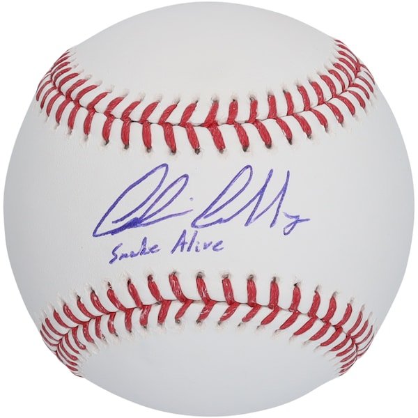 Corbin Carroll Arizona Diamondbacks Autographed Fanatics Authentic Baseball with "Snakes Alive" Inscription - The Ballers Bank
