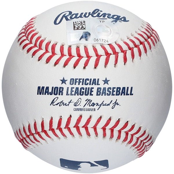 Corey Seager Texas Rangers Fanatics Authentic Autographed Baseball with "Go Rangers!" Inscription - The Ballers Bank