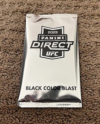 2023 Panini Direct UFC Black Color Blast Trading Cards