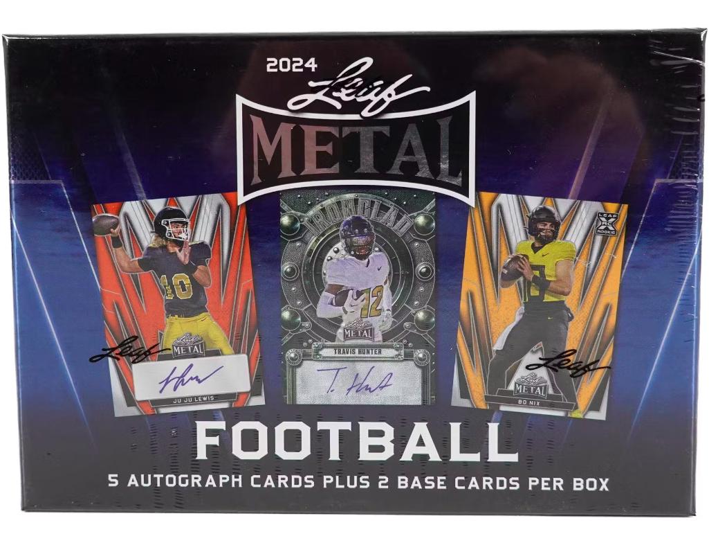 2024 Leaf Metal Football Hobby Trading Cards