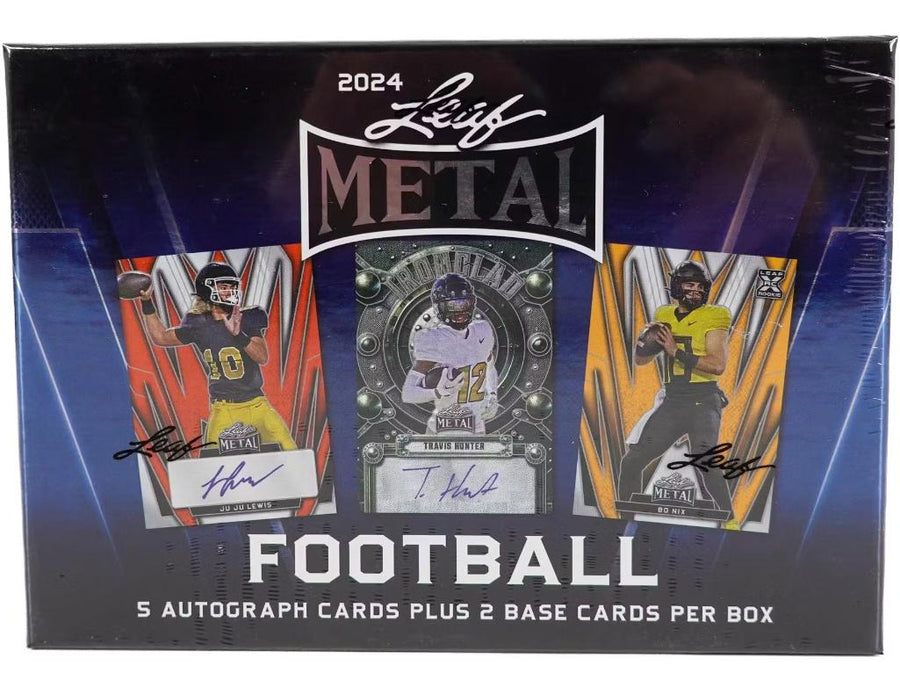 2024 Leaf Metal Football Hobby Trading Cards