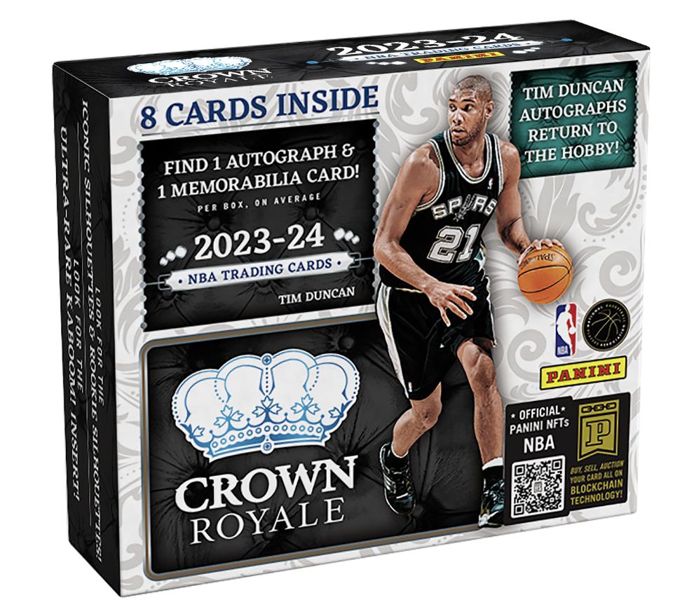 2023 24 Panini Crown Royale Basketball Hobby Trading Cards
