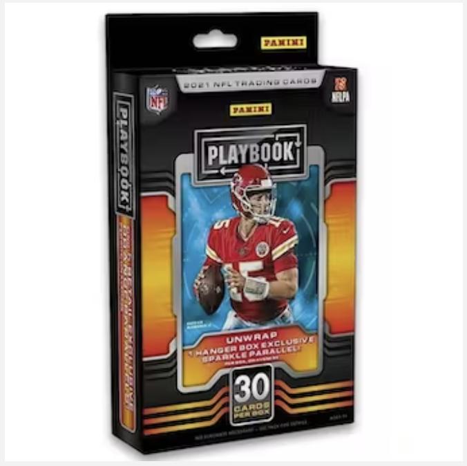 2021 Panini Playbook Football Hanger Trading Cards