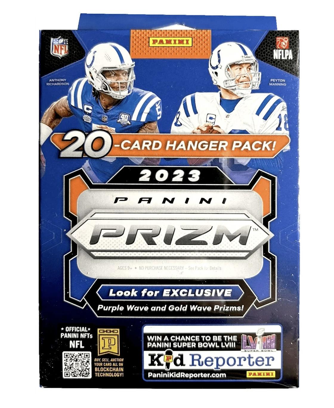 2023 Panini Prizm Football Hanger Trading Cards