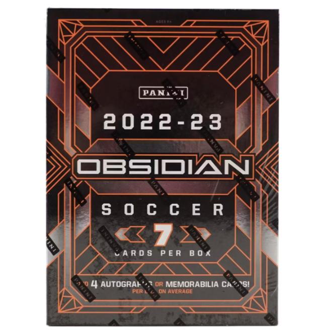 2022-23 Panini Obsidian Soccer Hobby Trading Cards