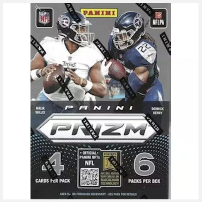2022 Panini Prizm Football Blaster Trading Cards