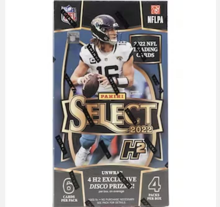 2022 Panini Select Football H2 Trading Cards