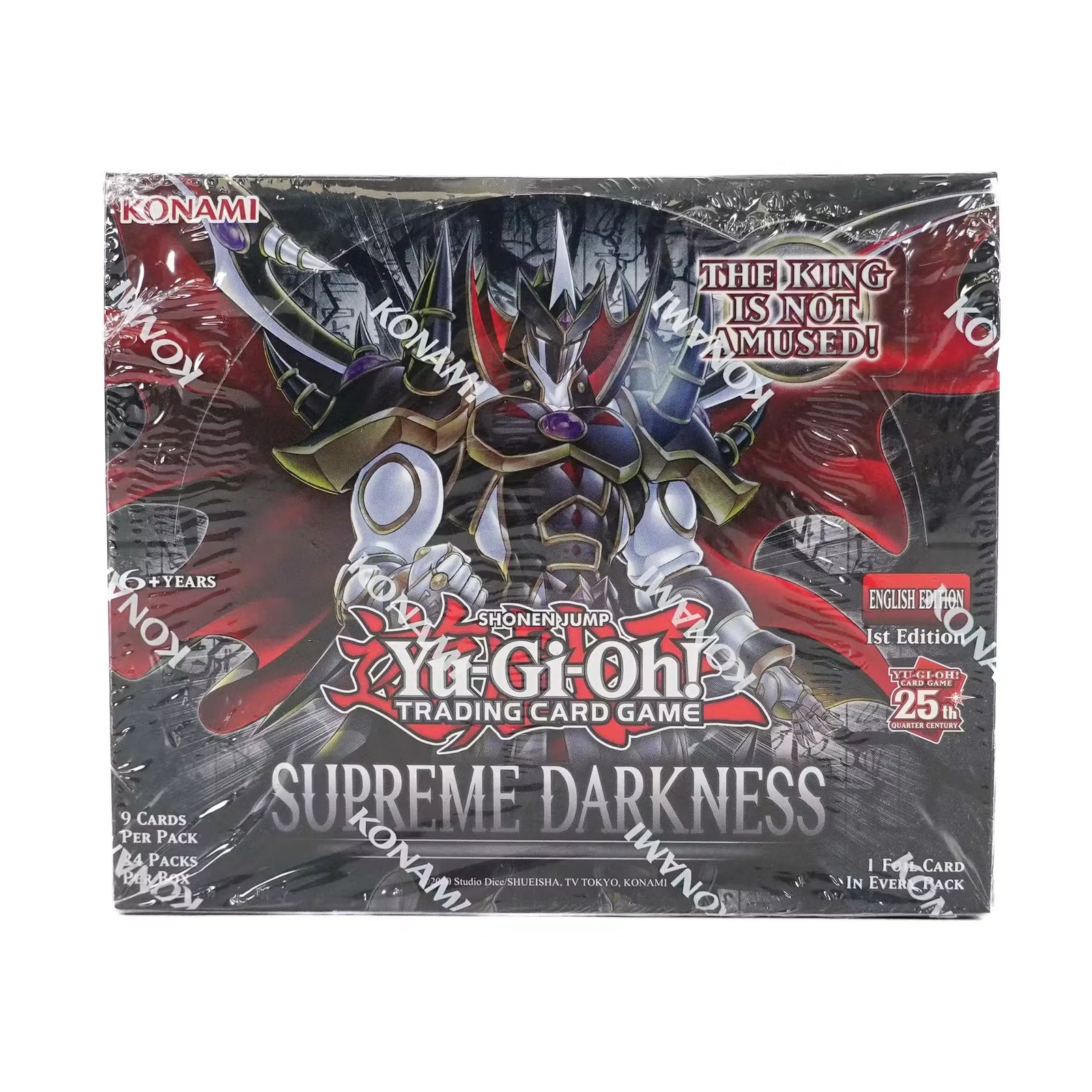 Yu Gi Oh Supreme Darkness Booster Box Sealed