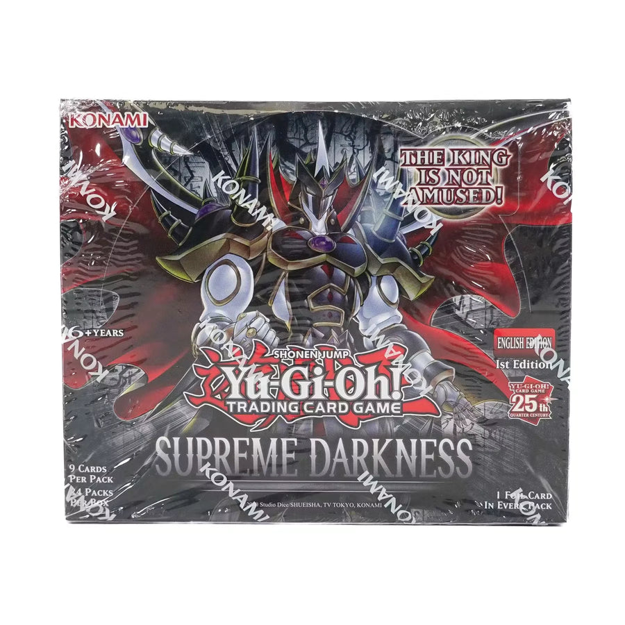 Yu Gi Oh Supreme Darkness Booster Box Sealed