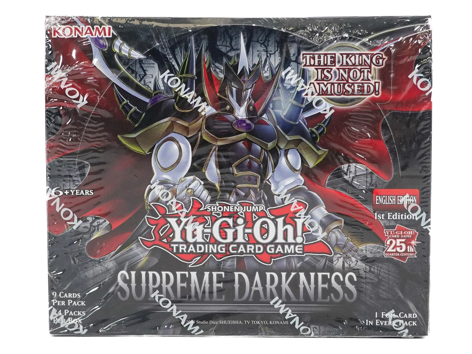 Yu Gi Oh Supreme Darkness Booster Box Sealed