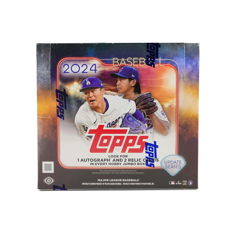 DRAFT - Just In 2024 Topps Update Series Baseball Hobby Jumbo Box