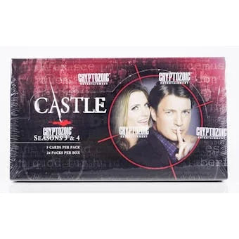 DRAFT - 2014 Cryptozoic Castle Seasons 3 & 4 Trading Cards Hobby Box