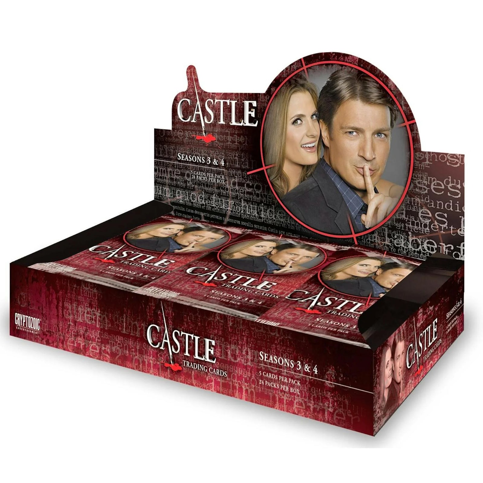 DRAFT - 2014 Cryptozoic Castle Seasons 3 & 4 Trading Cards Hobby Box