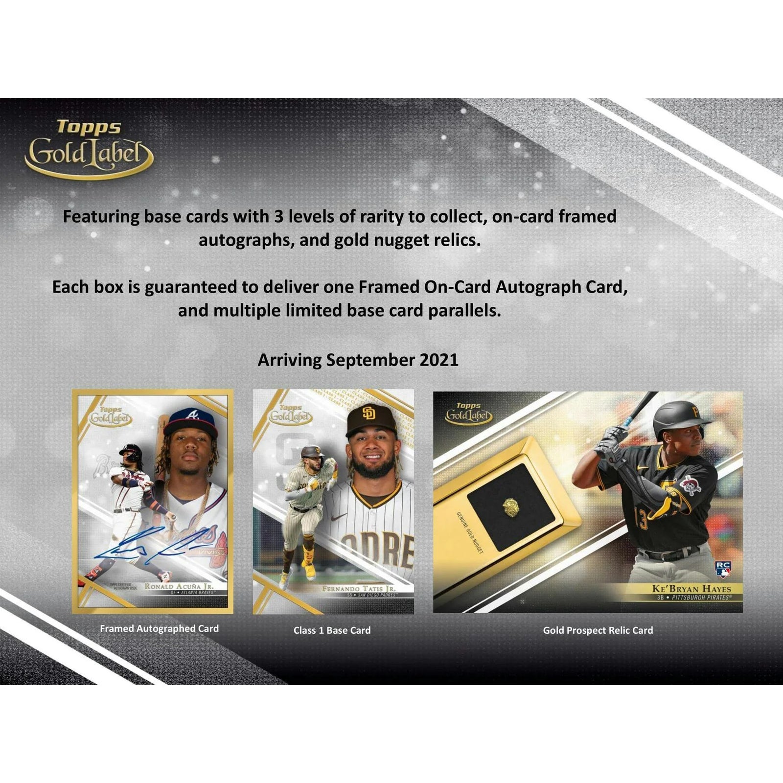 DRAFT - Just In 2021 Topps Gold Label Baseball Hobby Box