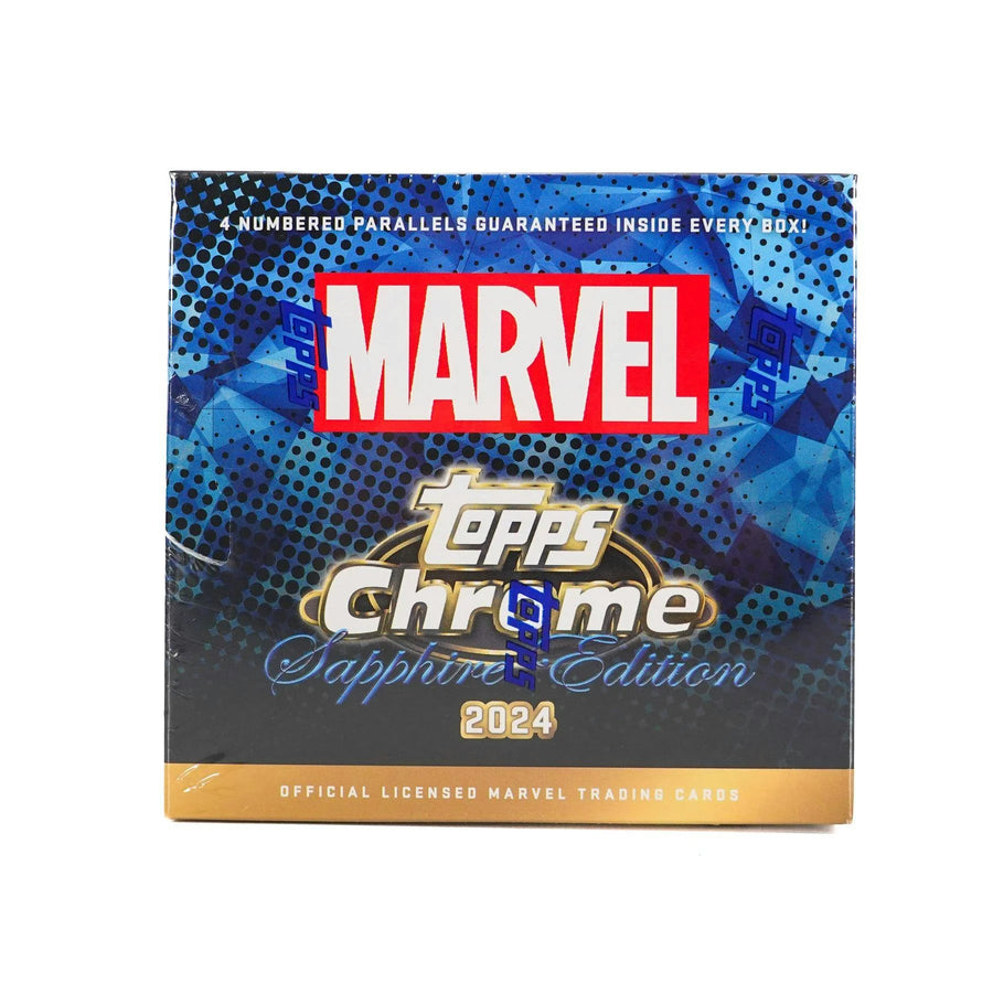 DRAFT - 2024 Topps Marvel Chrome Sapphire Hobby Box