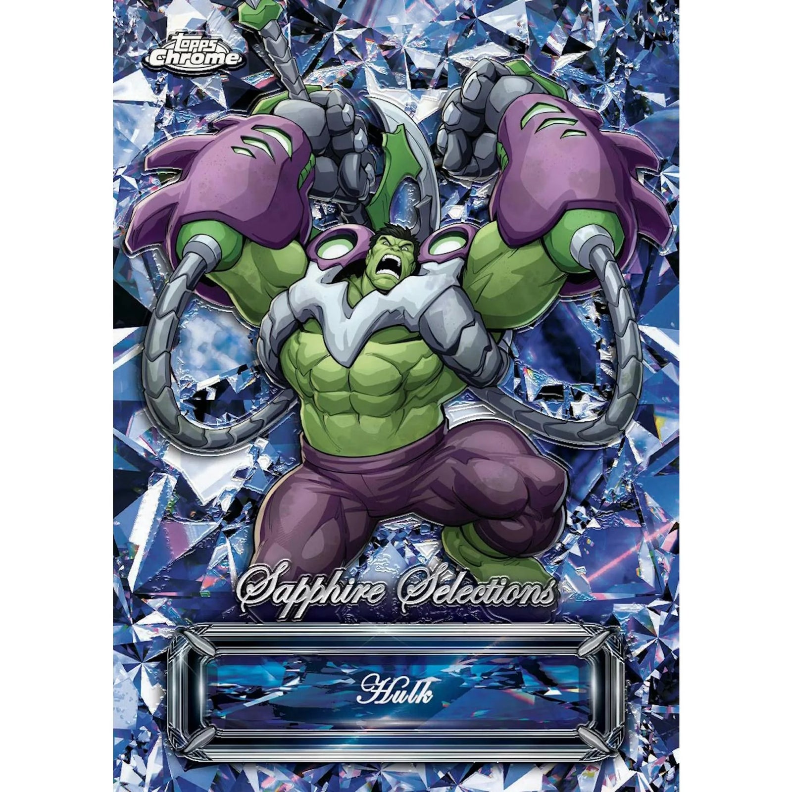 DRAFT - 2024 Topps Marvel Chrome Sapphire Hobby Box