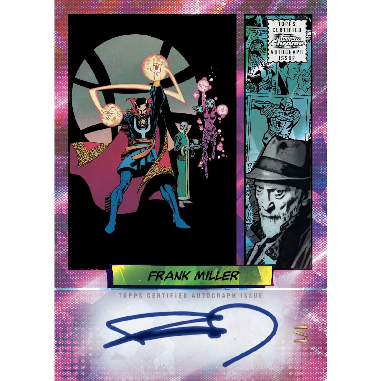 DRAFT - 2024 Topps Marvel Chrome Sapphire Hobby Box
