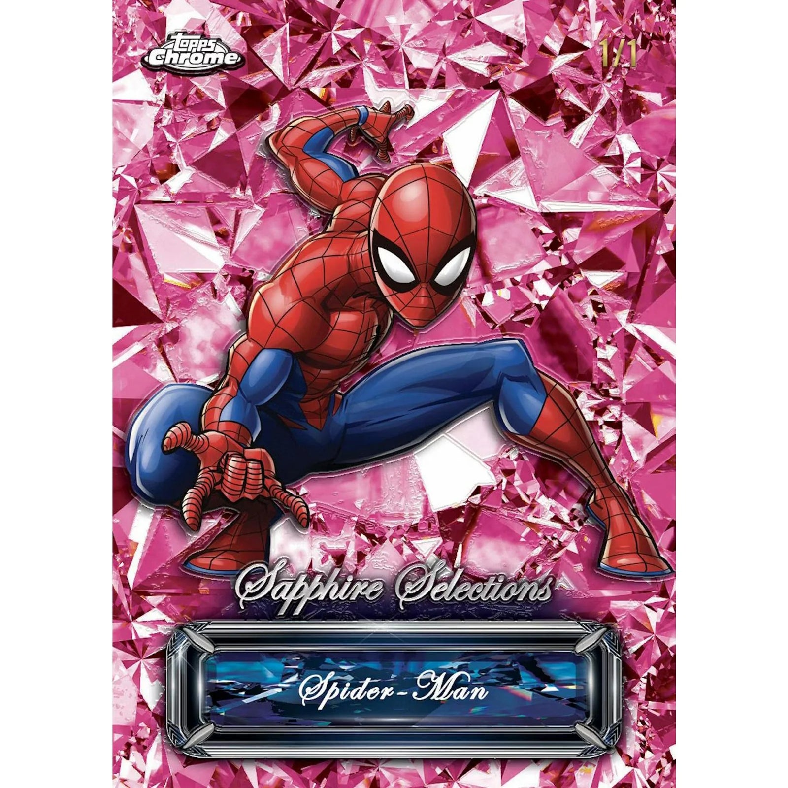 DRAFT - 2024 Topps Marvel Chrome Sapphire Hobby Box