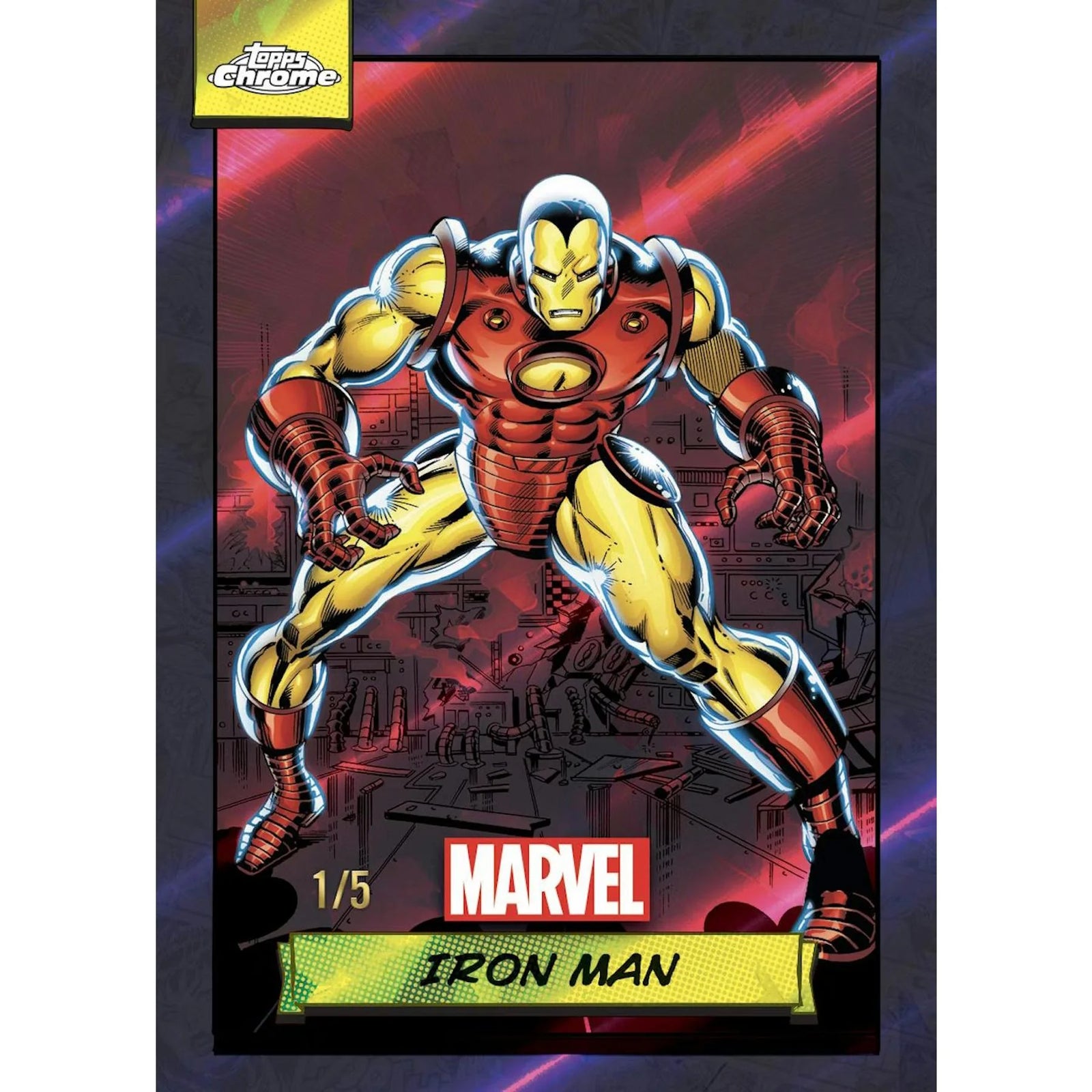 DRAFT - 2024 Topps Marvel Chrome Sapphire Hobby Box