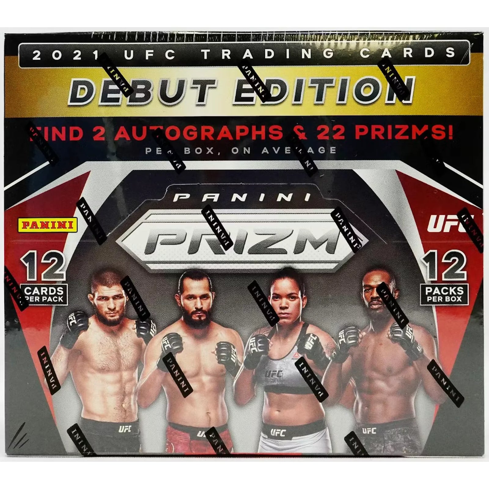2021 Panini Prizm UFC Hobby Box | Two Autographs (Ships Sealed Only)