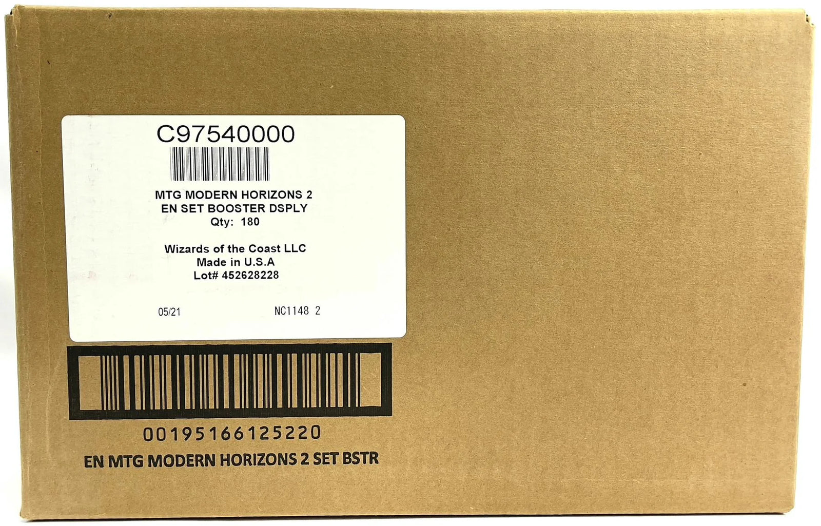 Magic the Gathering Modern Horizons 2 Set Booster 6-Box Case (Ships Sealed Only)
