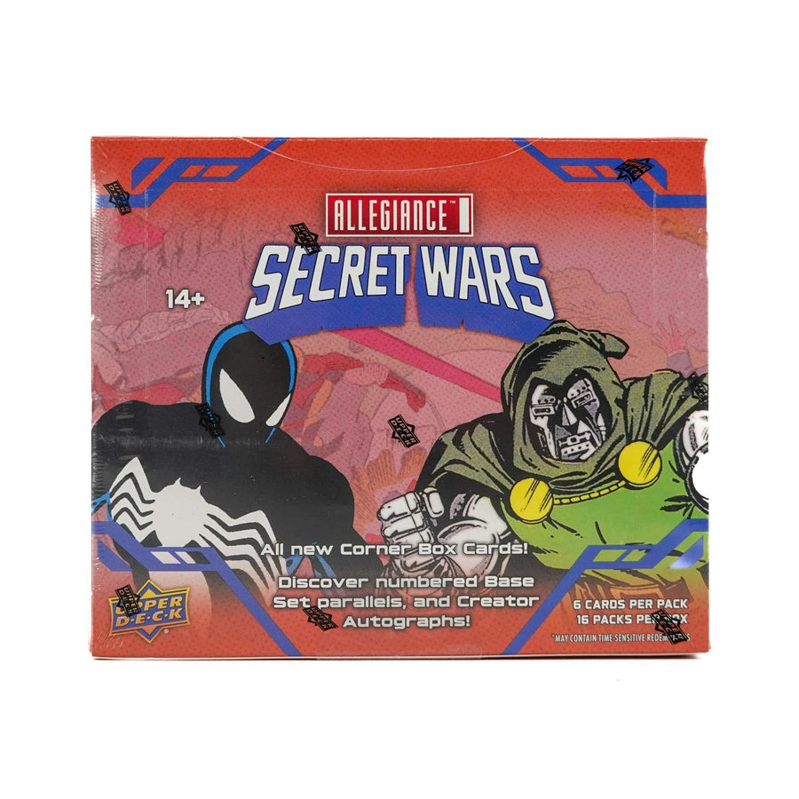 DRAFT - 2024 Upper Deck Marvel Allegiance Secret Wars Hobby Box