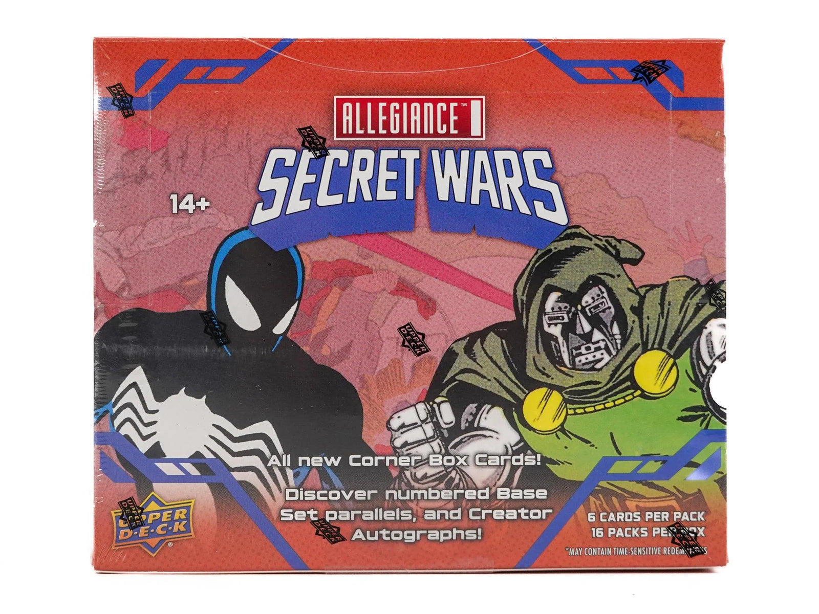 DRAFT - 2024 Upper Deck Marvel Allegiance Secret Wars Hobby Box