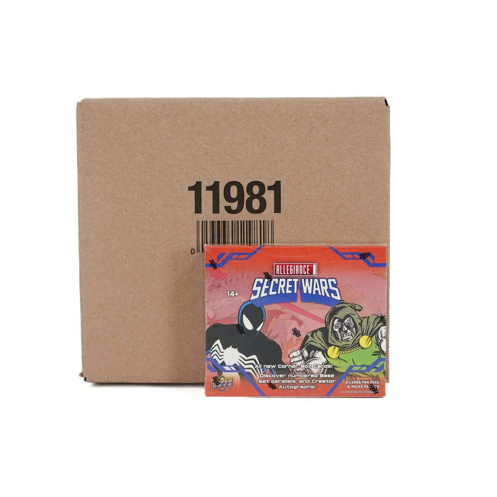DRAFT - 2024 Upper Deck Marvel Allegiance Secret Wars 1984 Hobby 12-Box Case