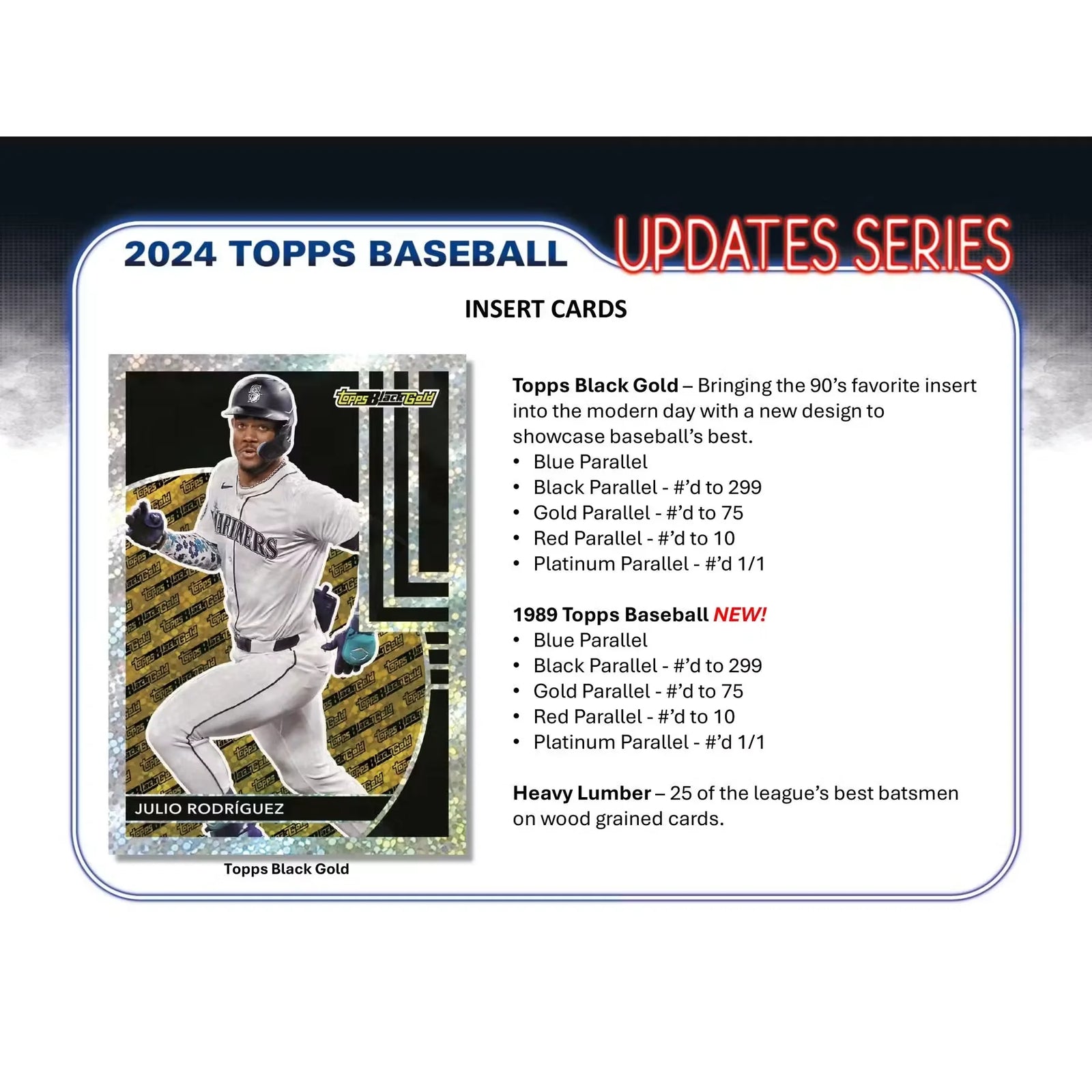 2024 Topps Update Series Baseball 20-Pack Retail Box (Ships Sealed Only)